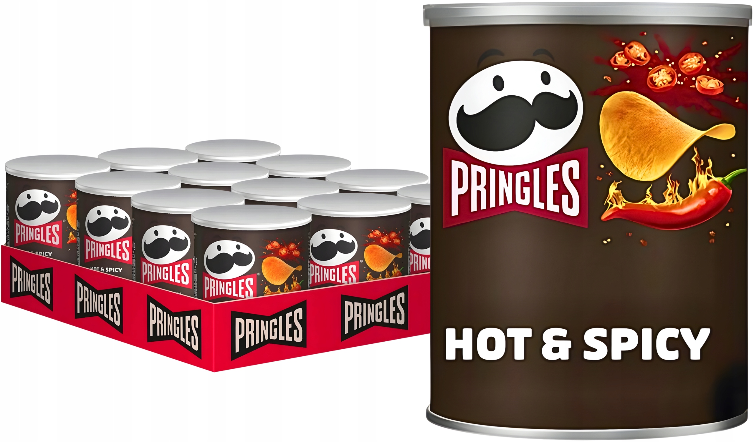 Pringles Hot & Spicy 12×40g