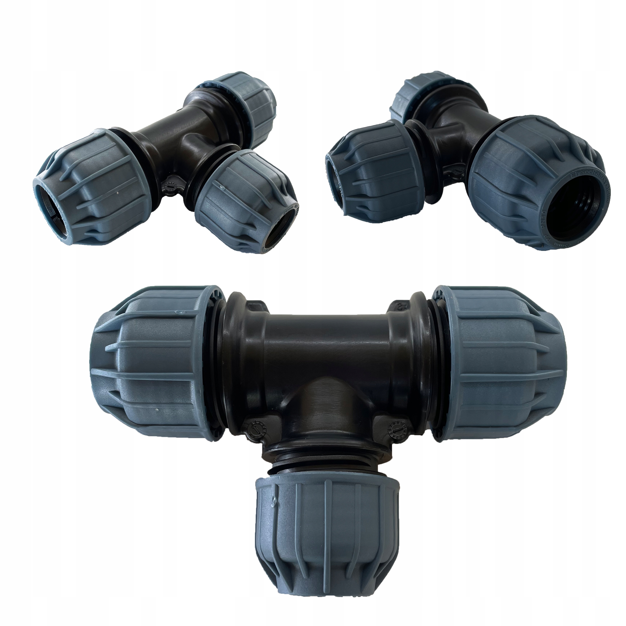 

Trójnik Skręcany Pe fi 25-20-25 Rury Węża Złączka