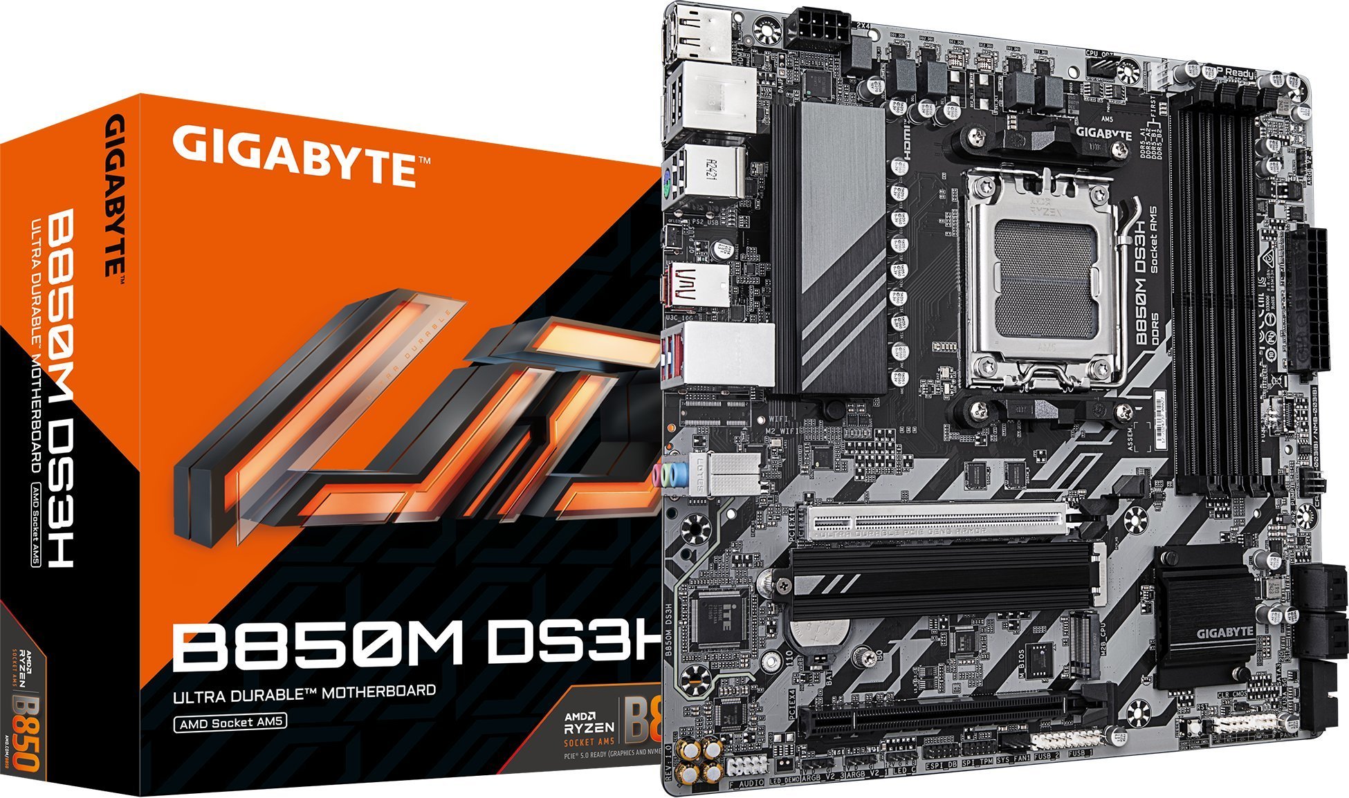 Płyta główna Gigabyte B850M DS3H micro Atx Amd Ryzen AM5 4x DDR5