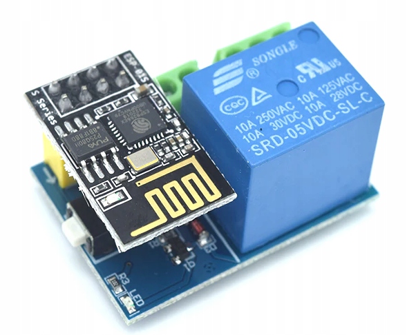 

ESP8266 z przekaźnikiem ESP01 ESP01s WiFi