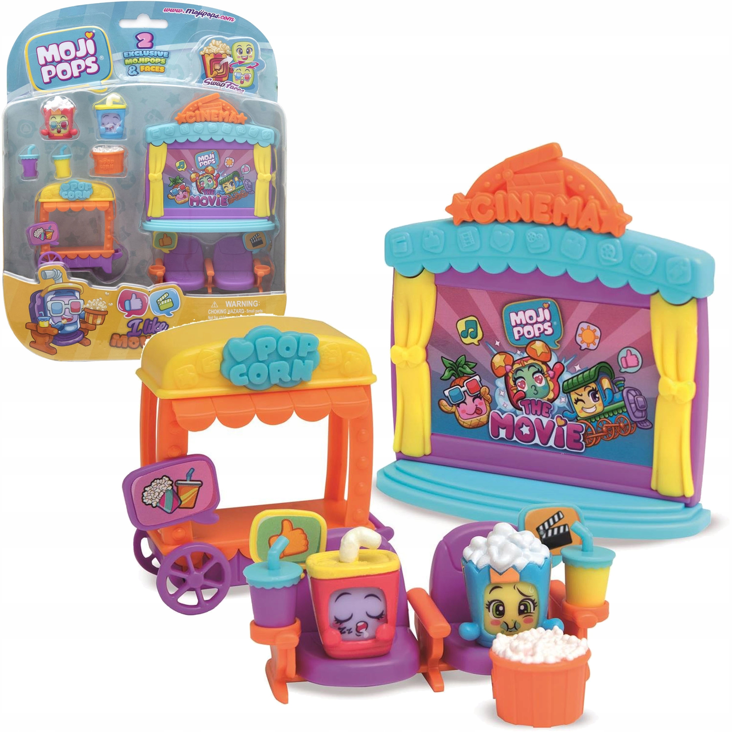 MOJI POPS I LIKE MOVIES ZESTAW Z FIGURKAMI