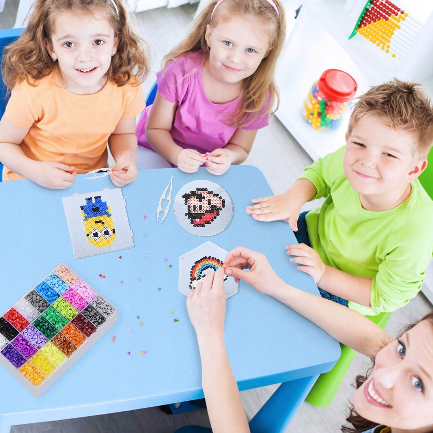 Koraliki do prasowania zestaw 5000 szt + szablony Kod producenta 5682