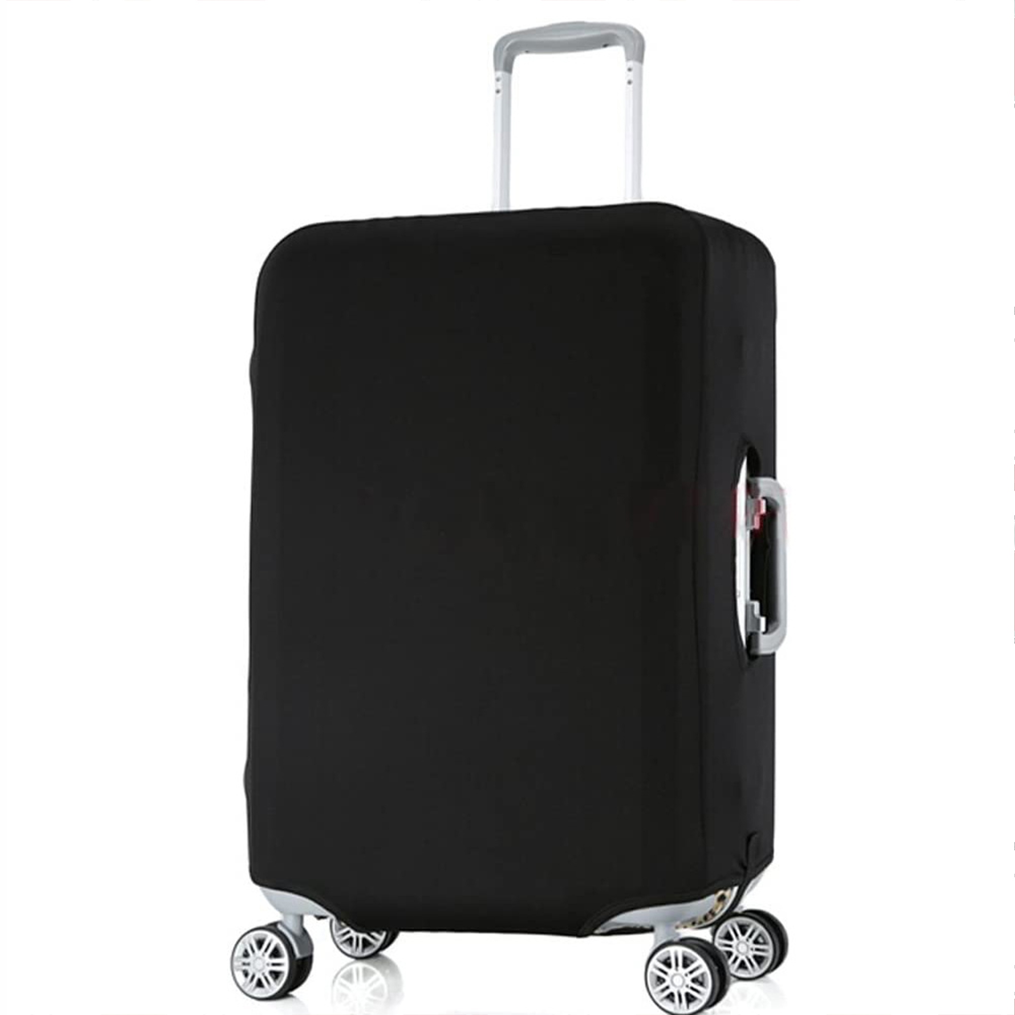Pokrowiec Na Walizkę Bagaż Ochronny Podróżny Etui Czarny 70X47X30 Rozmiar L