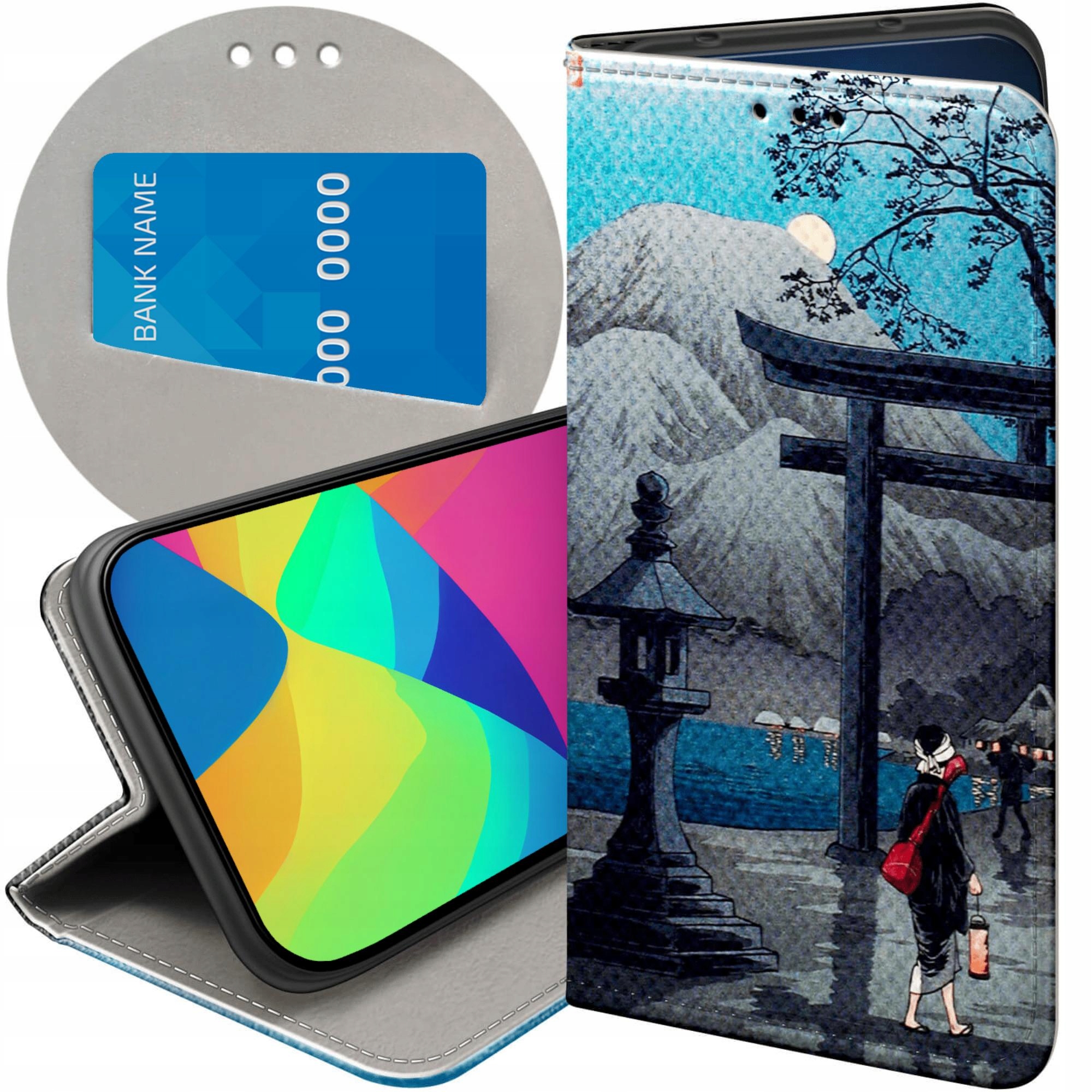 Etui Z Klapką Do Oppo A40 Shotei Takahashi Hiroaki Futerał Pokrowiec