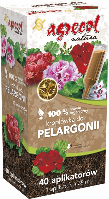 

Organiczna Kroplówka do pelargonii Agrecol 40x35ML