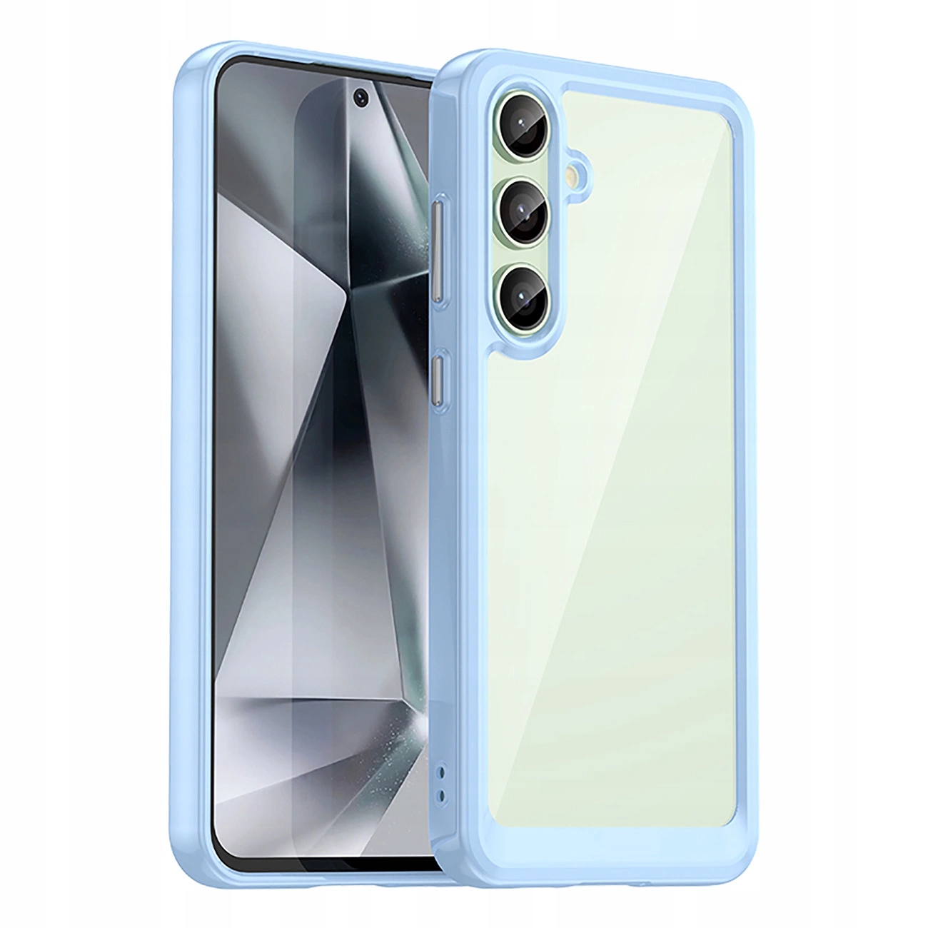 Etui silikonowe Outer Space Case z żelową ramką do Samsung Galaxy S24