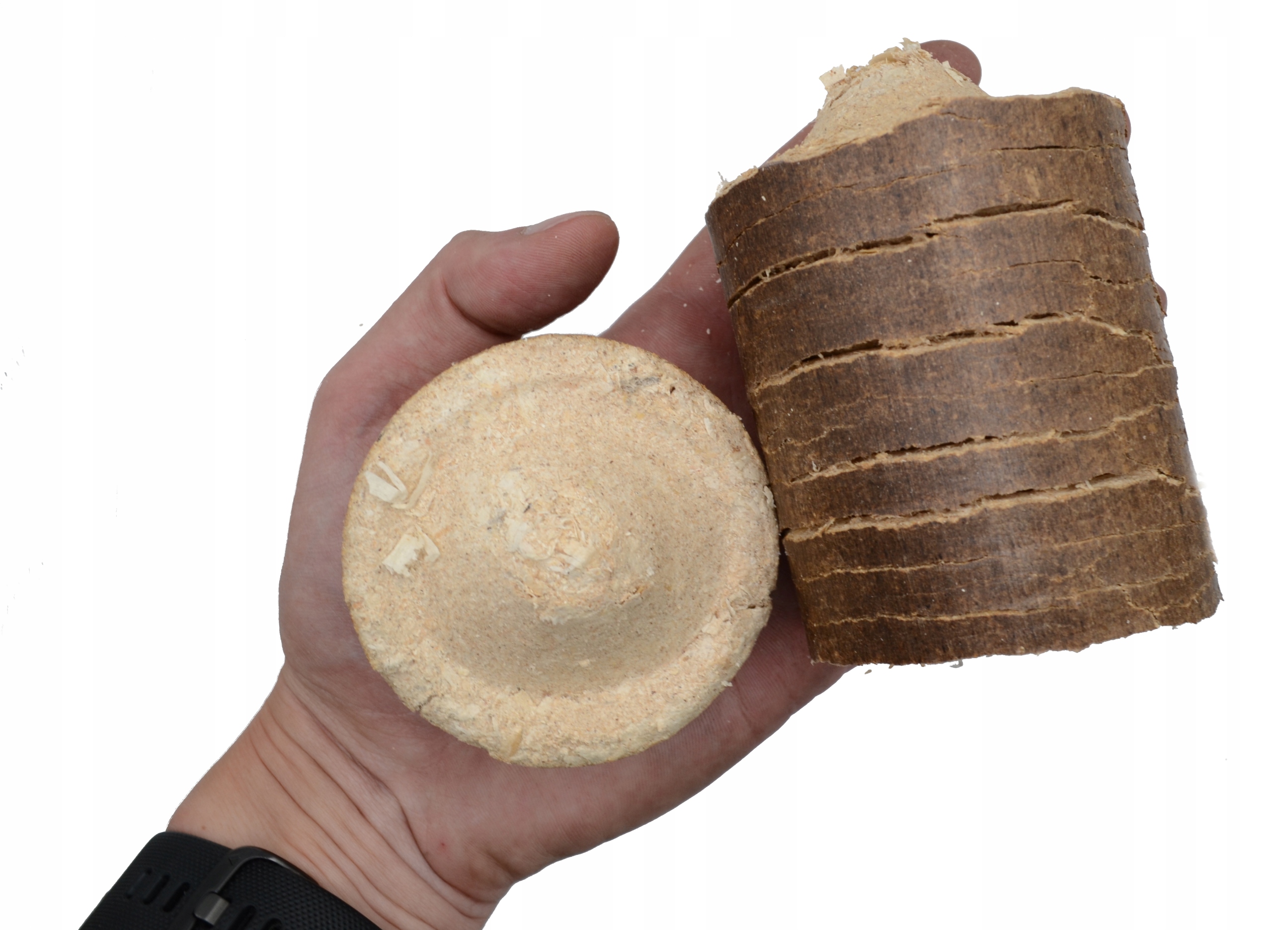 BRYKIET DRZEWNY walec 20 kg w worku TANI OPAŁ kominek drewno Marka bez marki