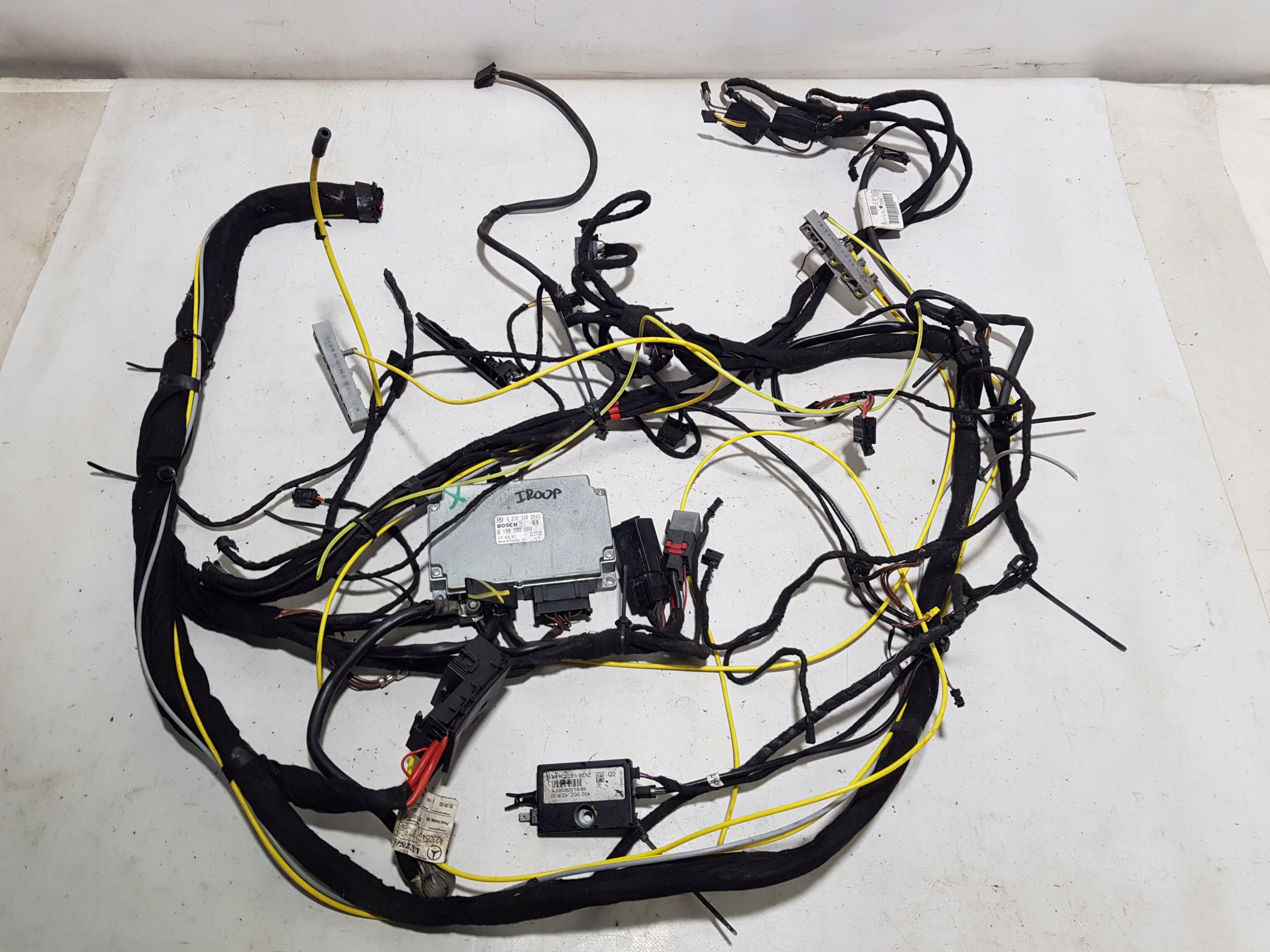 modulo LADOWANIA per batteria BCM A2305400945 MERCEDES SL R230 cablaggio