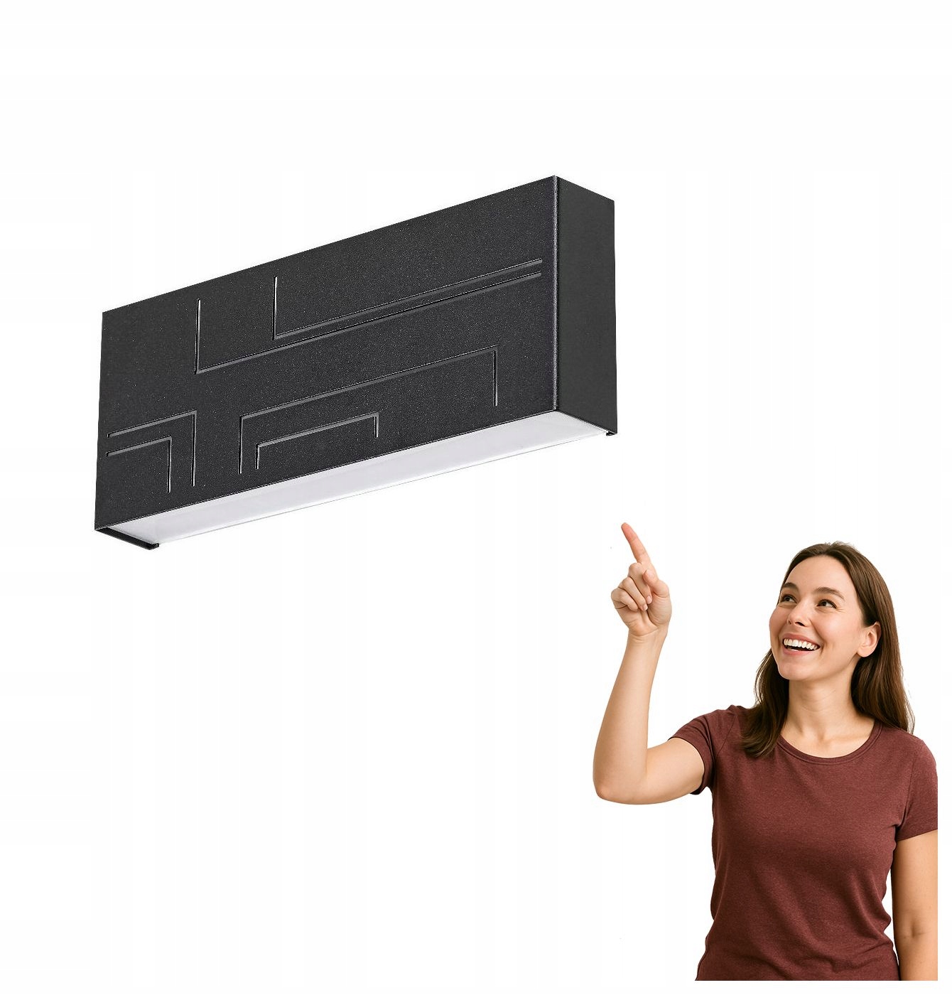 Přisazená Led nástěnná lampa 12W Maribor 8873 Rabalux