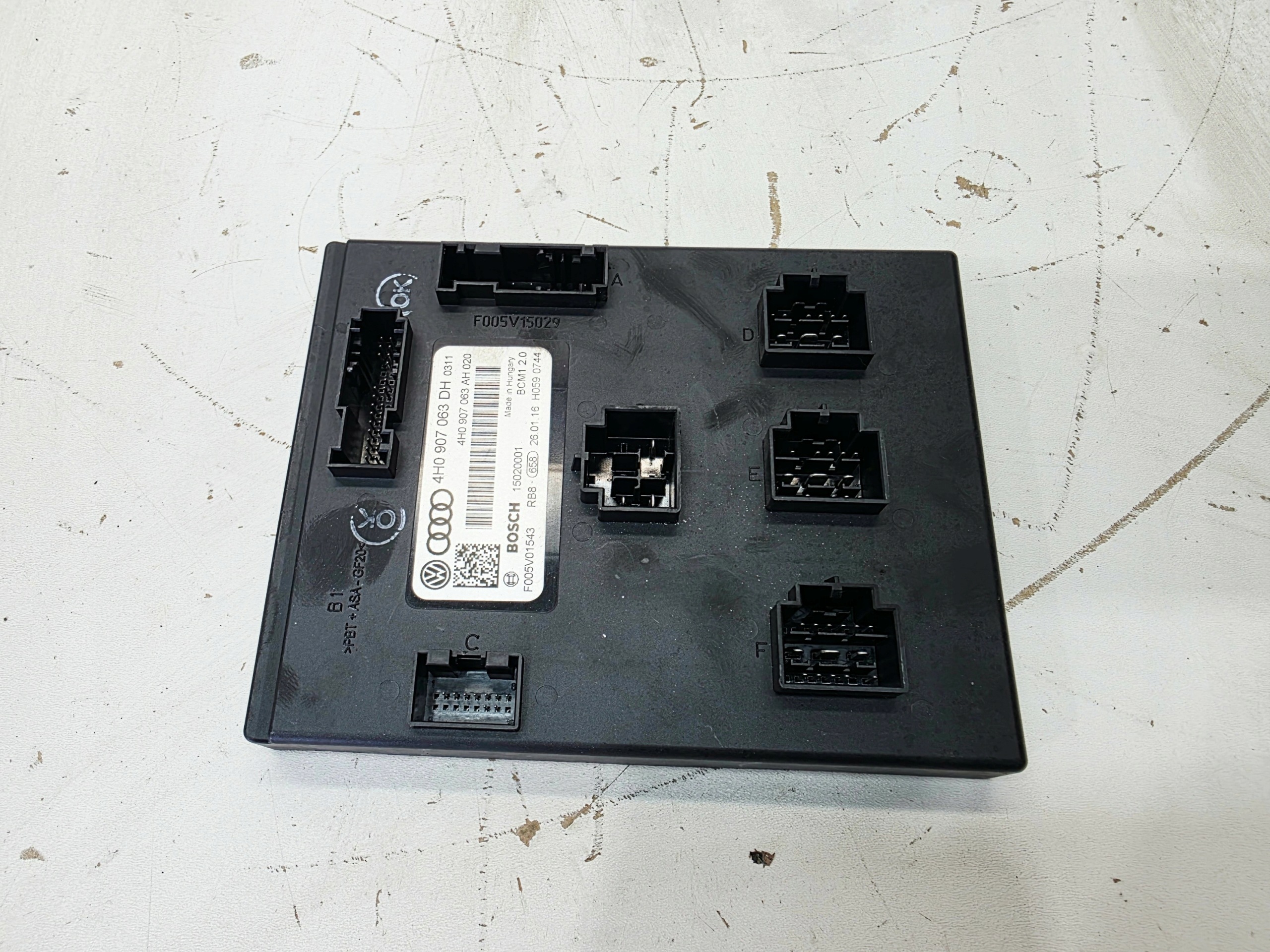 module control unit KOMFORTU AUDI A4 B8 A5 8T A6 C7 A8 4H0907063DH 4H0907063AH