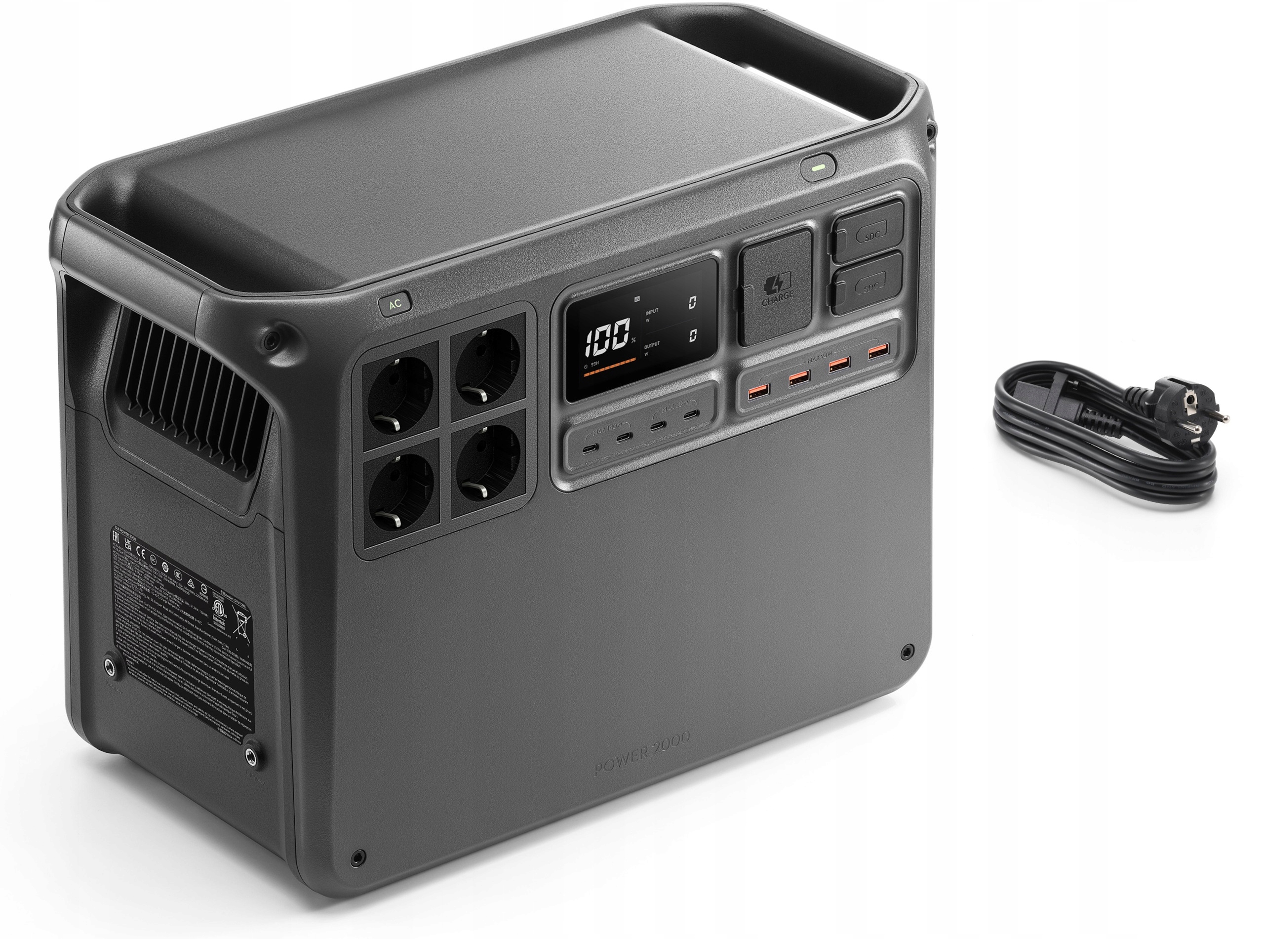 Stacja zasilania Dji Power 2000 2048 Wh Bank energii