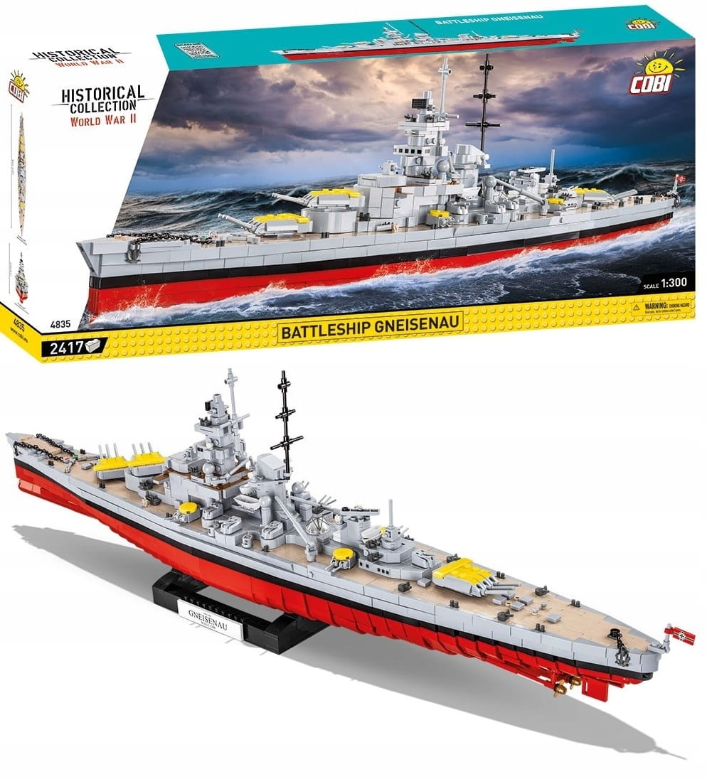 

Klocki Mała Armia Battleship Gneisenau Cobi 4835