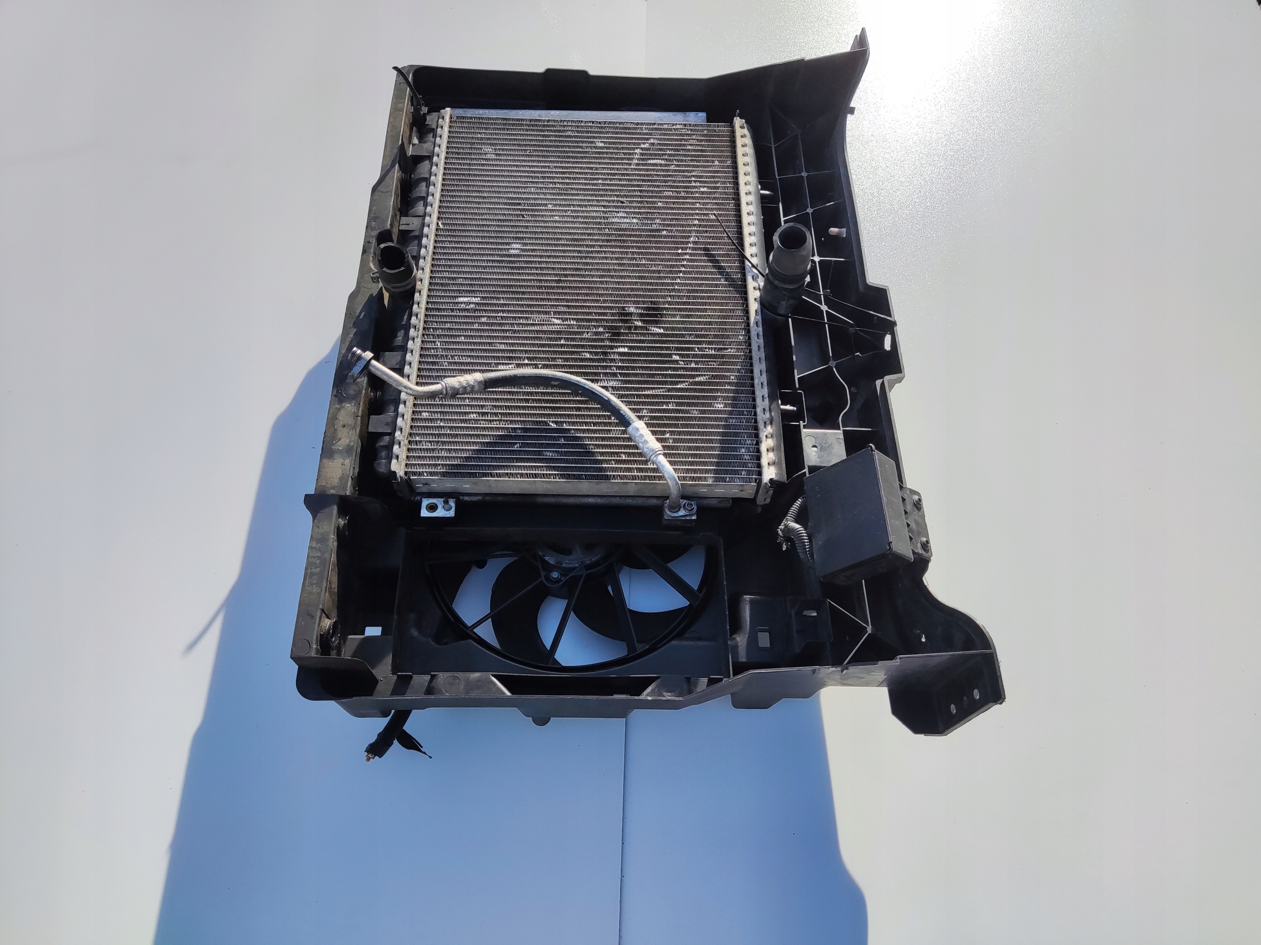 Schlossträger KOMPLET der Kühler Lüfter JUMPY EXPERT SCUDO II HDI 07-13