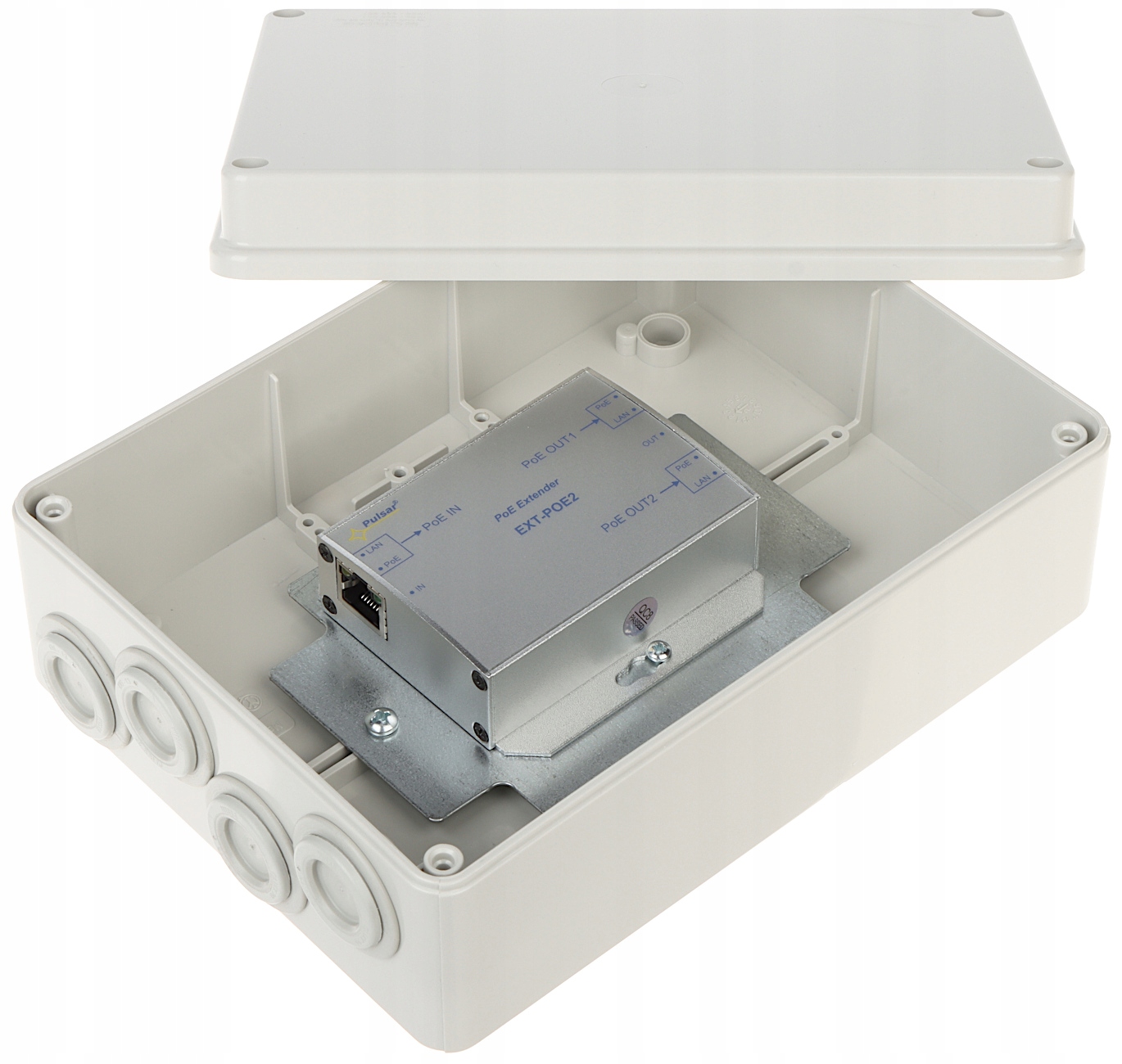 Extender EXT-POE2H V Hermetickém Pouzdře Pulsar