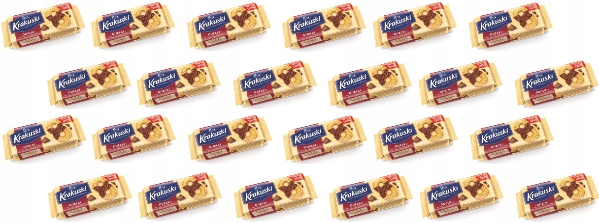 24x 181g Krakuski Duelki z cukrem z czekoladą mleczną Karton