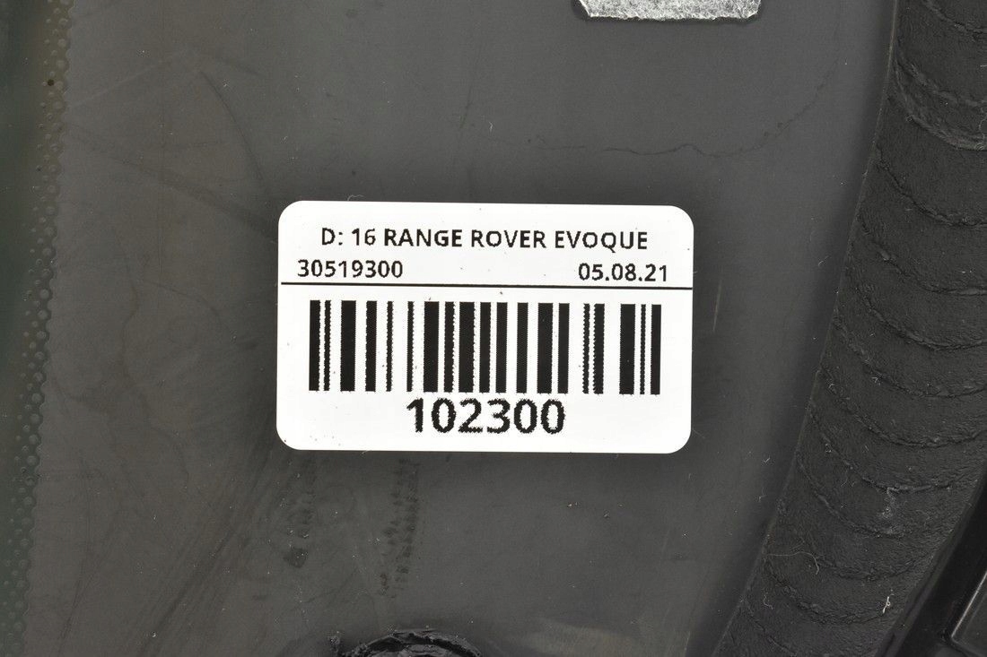 SZYBA KAROSERYJNA PRAWY TYŁ EVOQUE 3DRZWI 11-18 Strona zabudowy tył - prawa