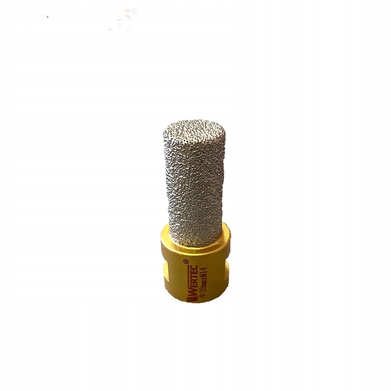 

Frez lutowany próżniowo 20x40mm x M14 Wertec