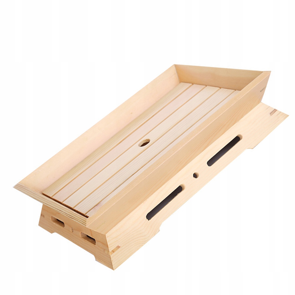 DREWNIANE NACZYNIE DO SUSHI W STYLU JAPOŃSKIM