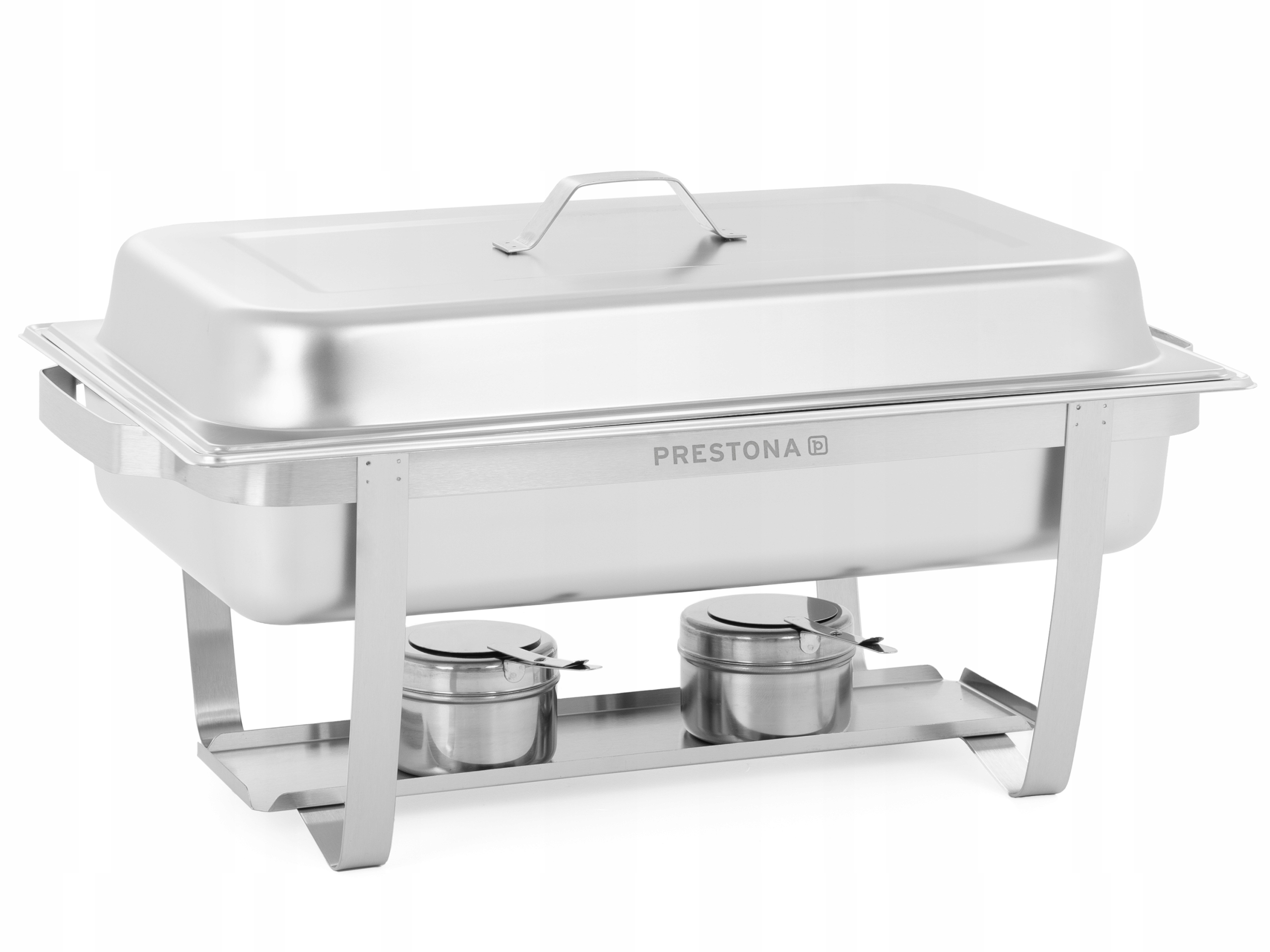 PODGRZEWACZ GASTRONOMICZNY NA PASTĘ PALIWO 2XGN 1/2 2X4 L STOŁOWY PRESTONA