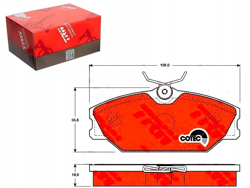 Brzdové Destičky Renault Přední Laguna 99-01 Megane