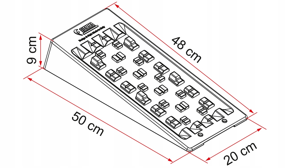 97901-015 - ВЫРАВНИВАЮЩИЕ КЛИНЬЯ ШПАЛЫ FIAMMA LEVEL MAGNUM
