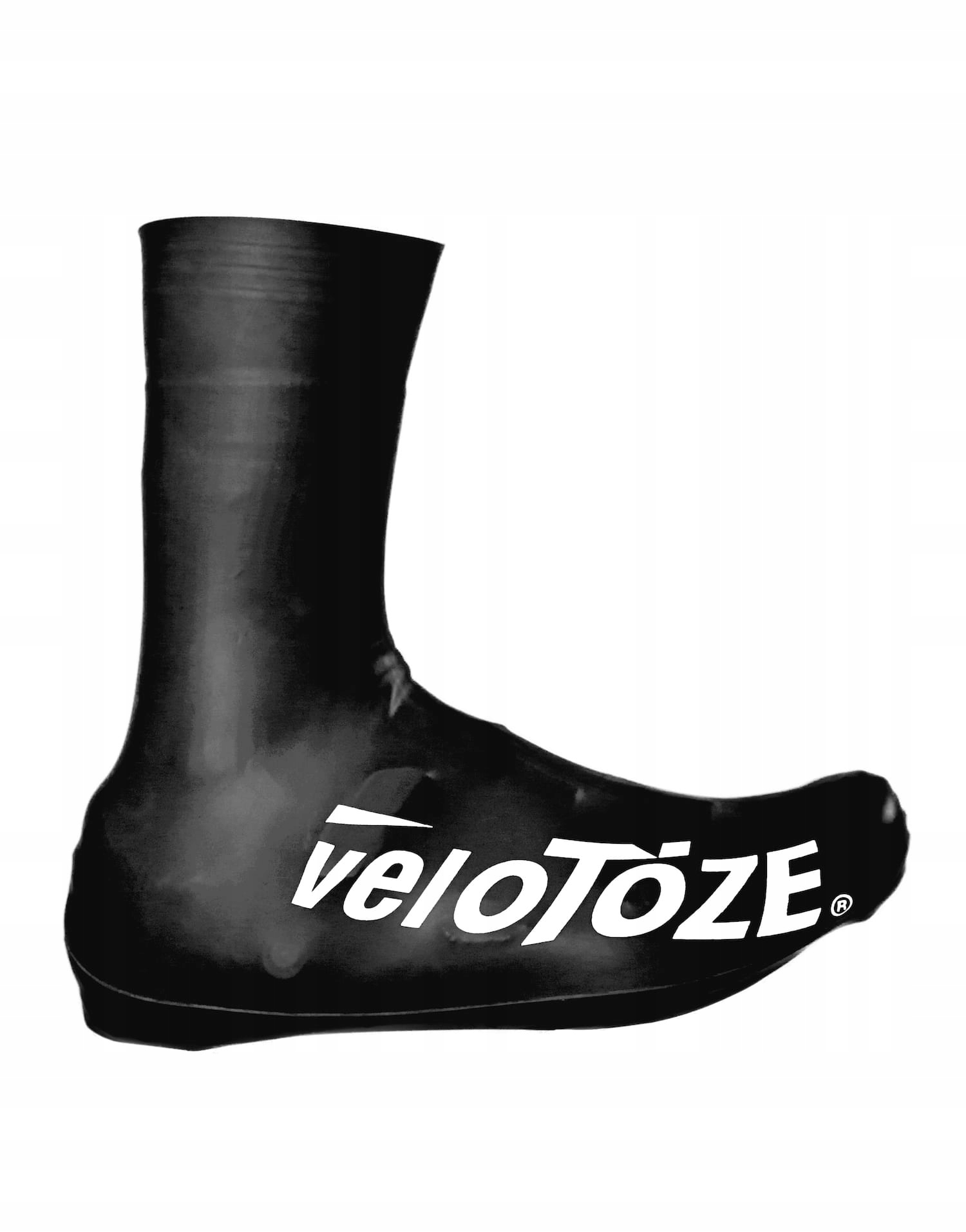 Ochraniacze na buty VeloToze Road 2.0 roz. XL czarne wysokie wodoodporne