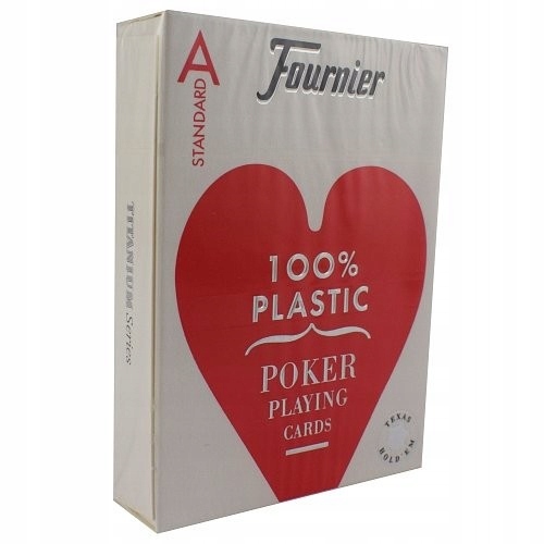 

Karty do gry 100% plastik Fournier No 2500