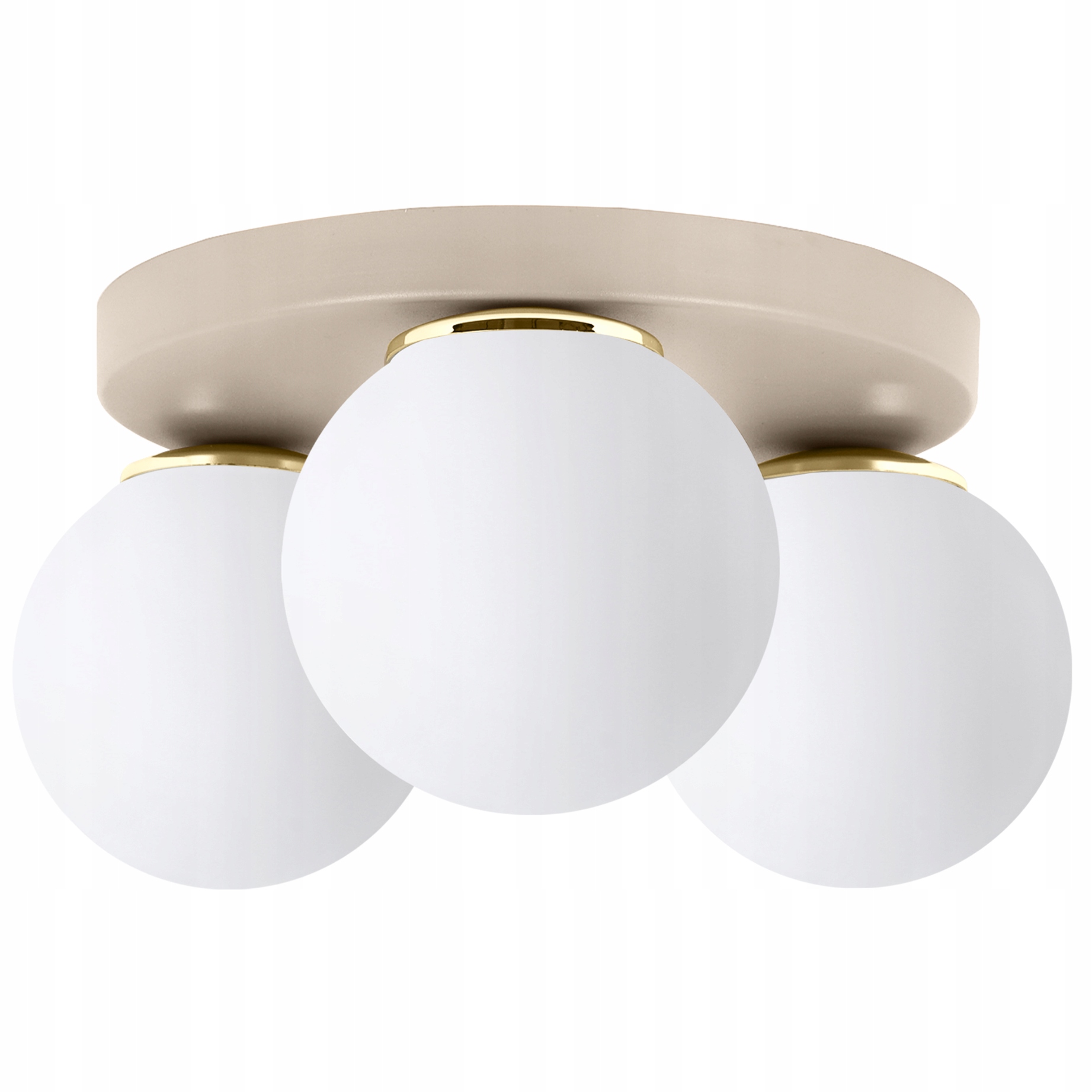 Závesná Stropná Lampa Kašmírová Sklenené Gule Trojitá Do Obývačky Kuchyne