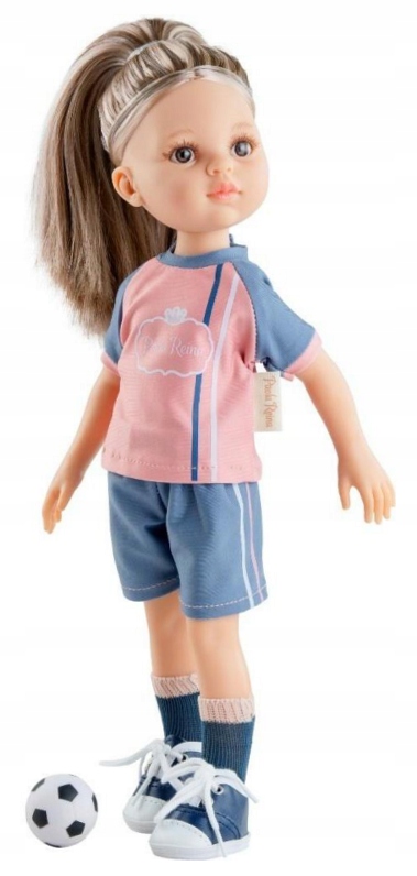 Cudowna hiszpańska lalka Monica Futbolista 32cm