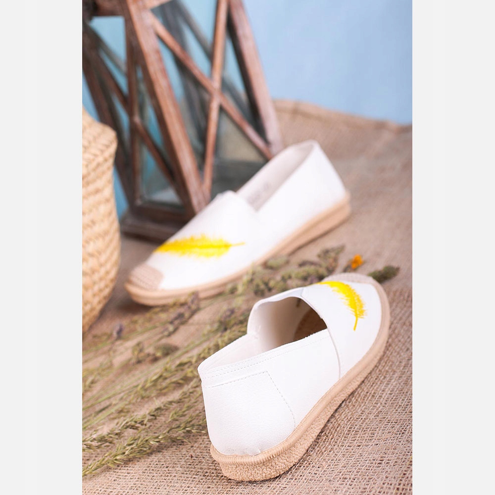 ESPADRYLE SLIP ON TRAMPKI TENISÓWKI LEKKIE BUTY 37 Oryginalne opakowanie producenta pudełko