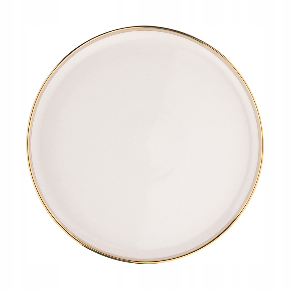 

Talerz obiadowy płytki kremowo złoty Palazzo 26cm