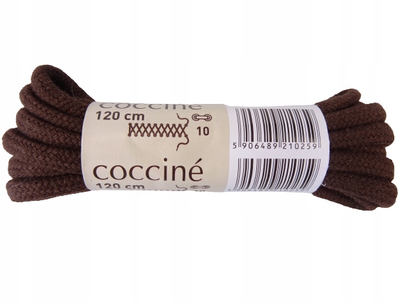 

Sznurowadła sznurówki 100 % Bawełny 120 cm Brązowe