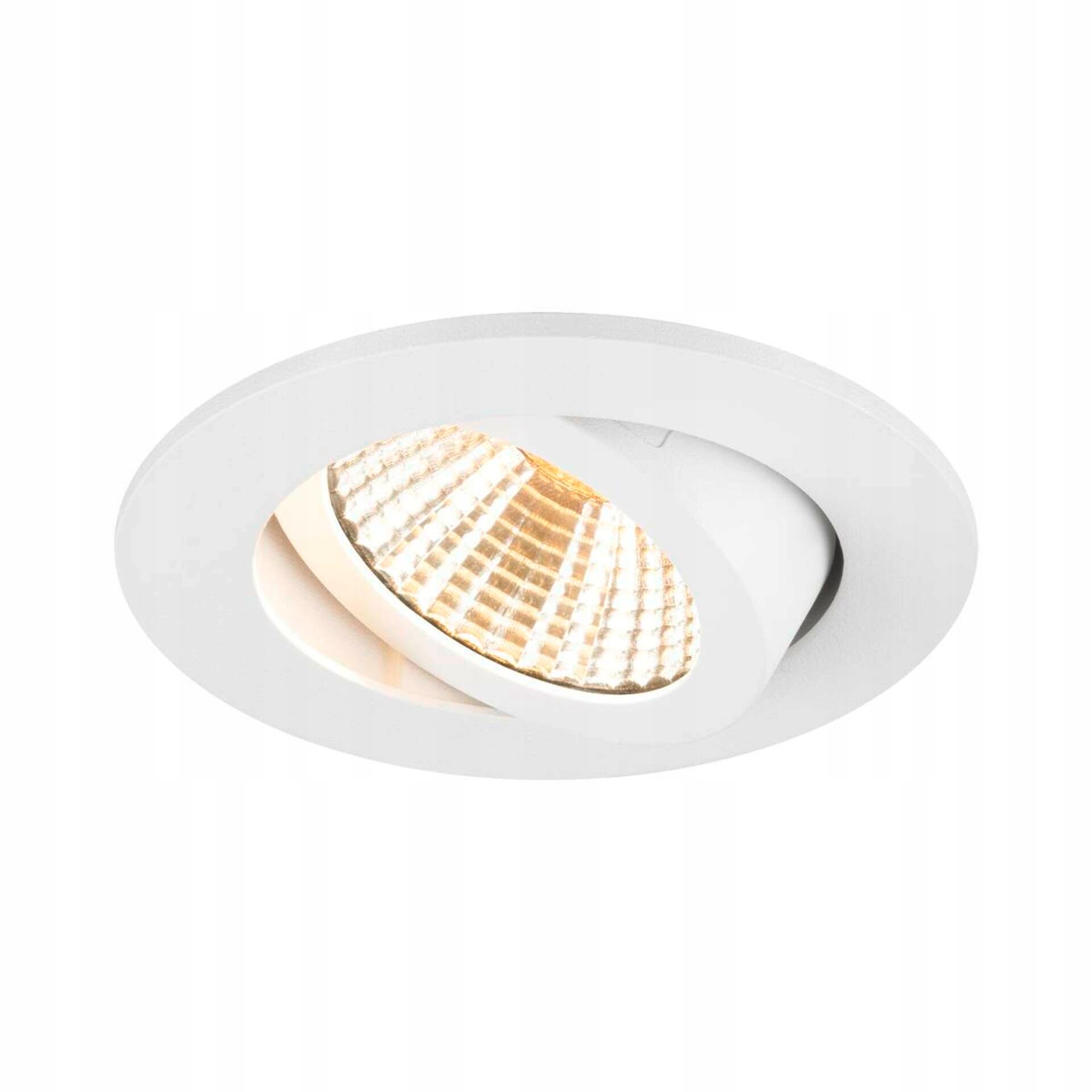 Stropné bodové svietidlo Slv New Tria 68 biele 8,3W 3000K 38° IP20