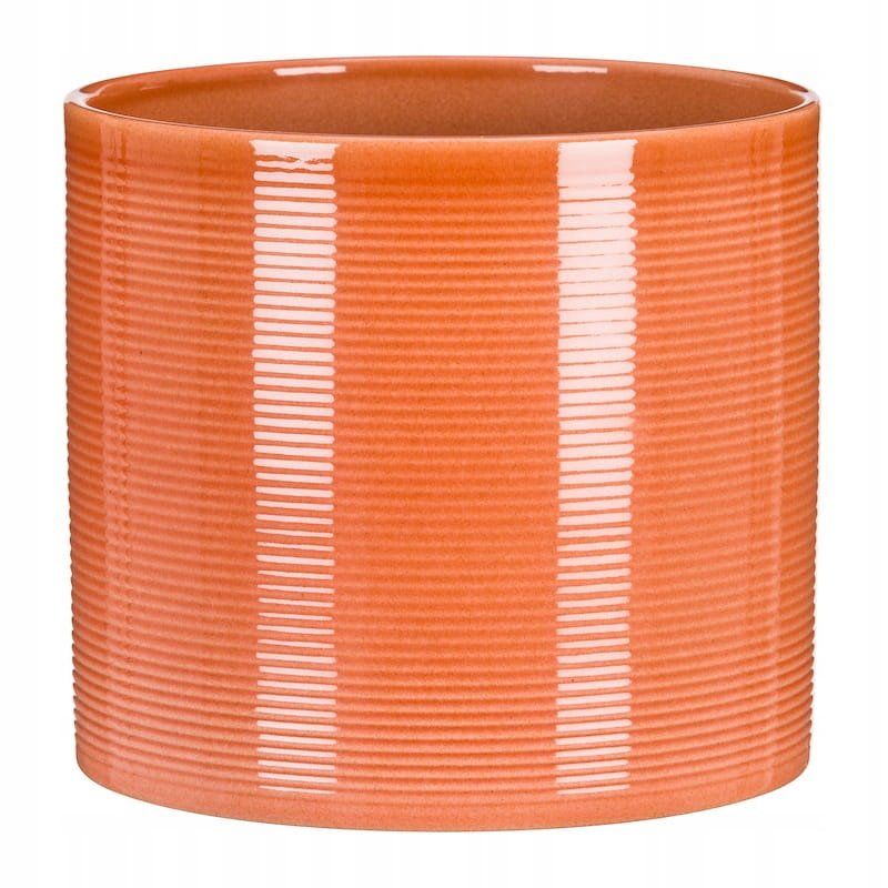 

Pomarańczowa osłonka na doniczkę Scheurich 19 cm