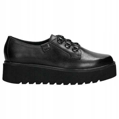 

Buty Wojas Półbuty damskie skóra czarne r. 39