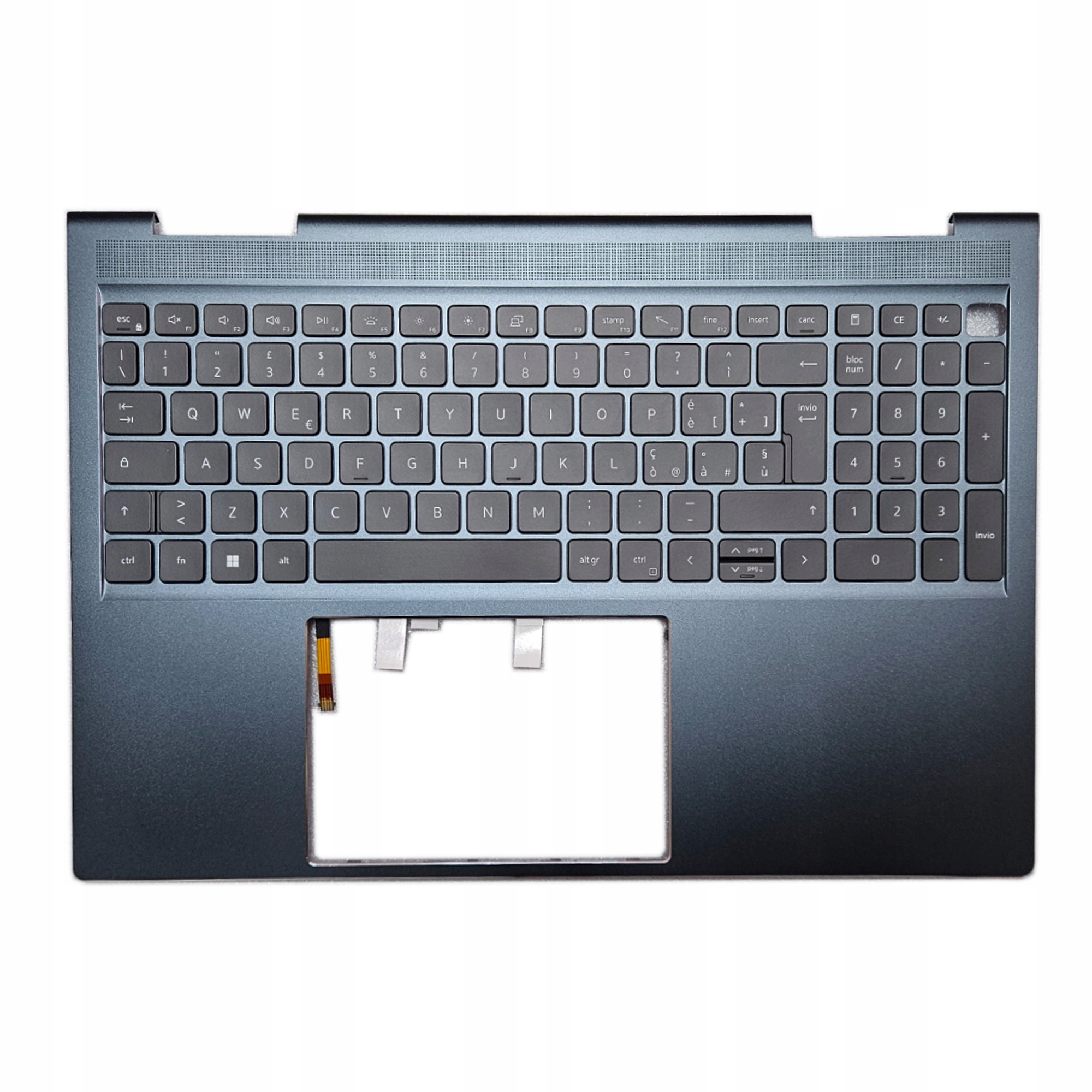 Oryginalna Klawiatura Palmrest Dell Inspiron 16 Plus 7610 0YRKJM 0WCPK7