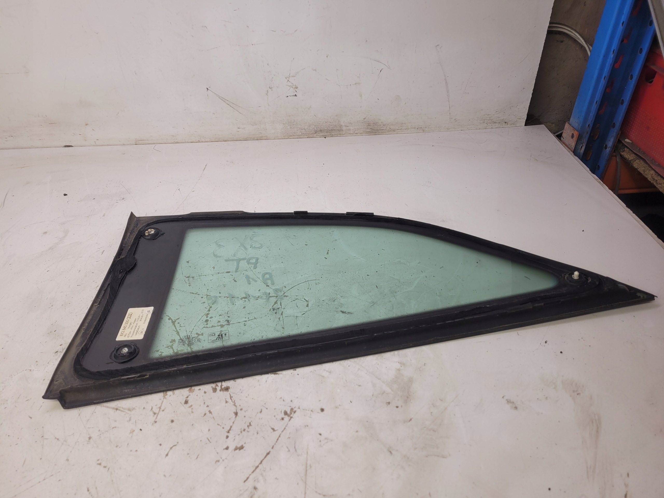 window bodywork AUDI A1 8X3 3-door right rear part 2011R original !!!