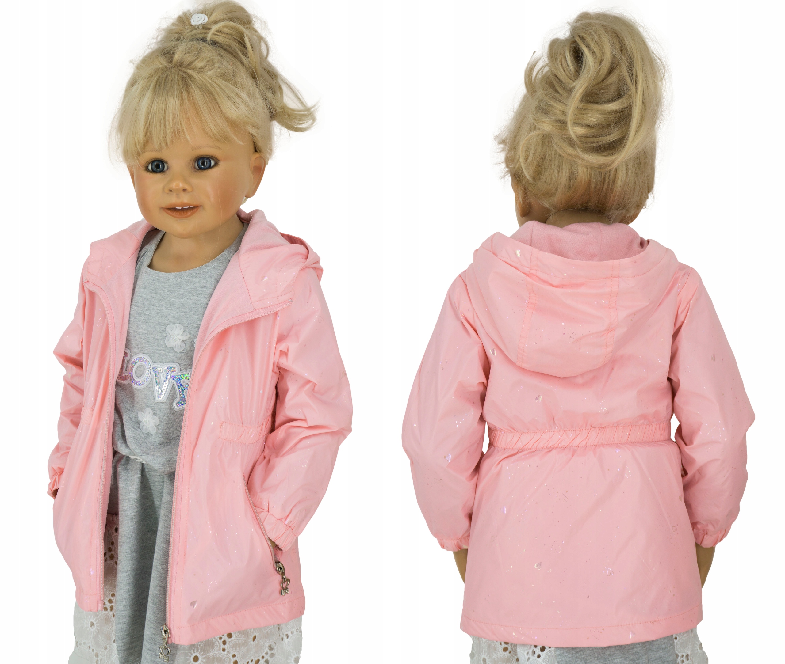 X018 Kurtka płaszczyk wiosna jesień 86/92