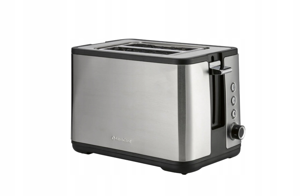 Toustovač s dvojitým otvorem SilverCrest Ste 850 F1 stříbrný/šedý, 850 W