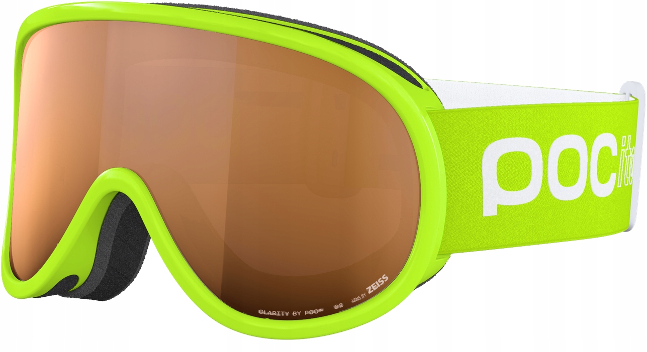 Dziecięce Gogle Narciarskie Poc POCito Retina Clarity Orange S2 Fluo Ylw/Gr