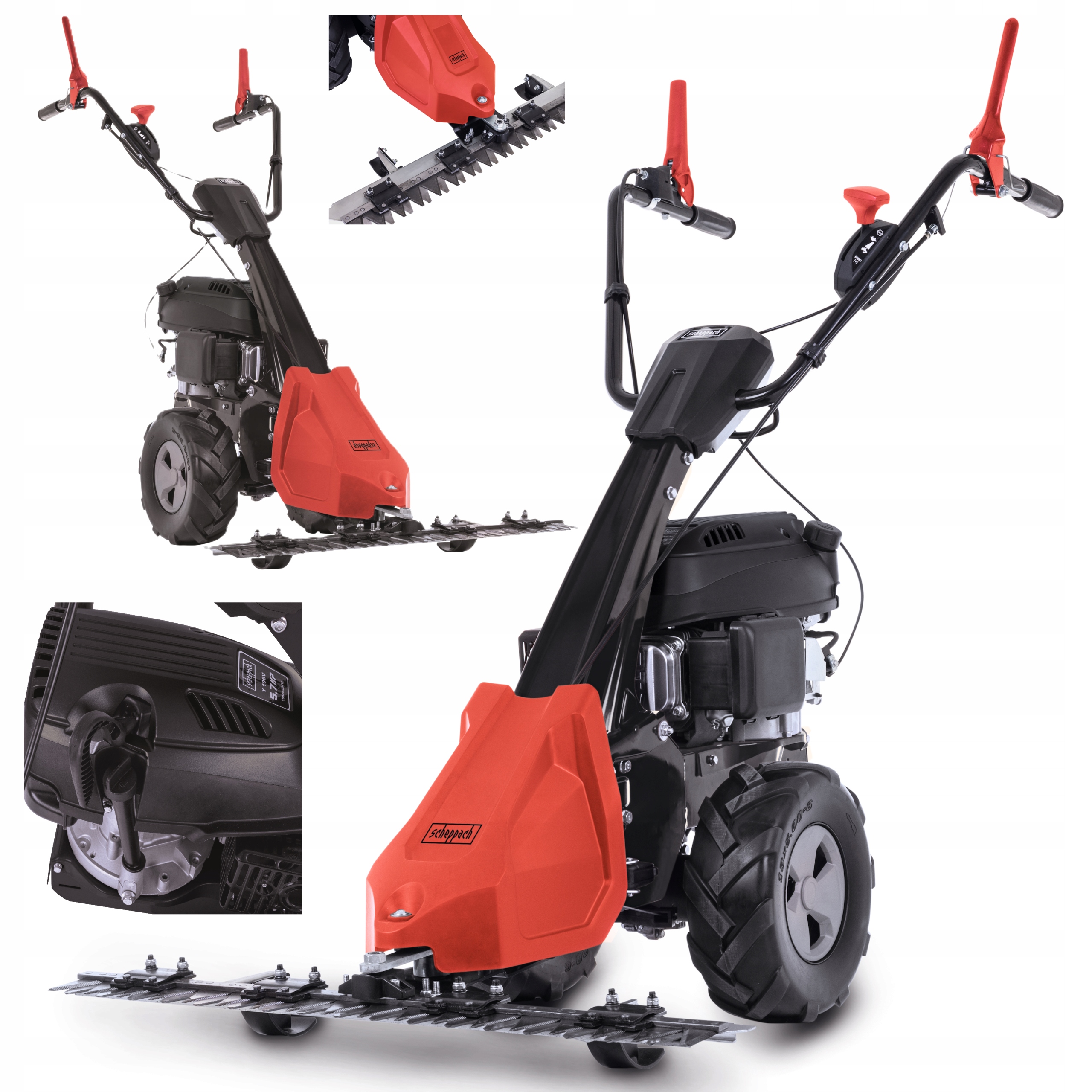 Oryginalna Kosiarka Spalinowa Listwowa do Wysokiej Trawy Panelowa 88 cm