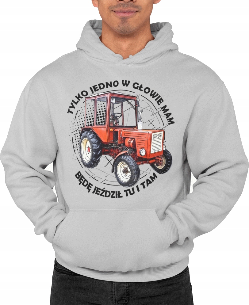 

Bluza Kangurka Z Nadrukiem Traktor Władimirec