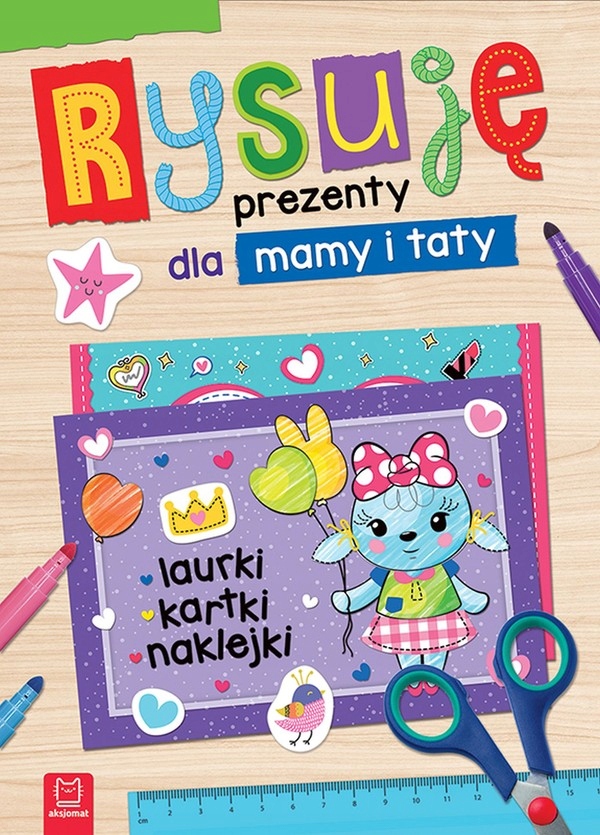 

Rysuję prezenty dla mamy i taty