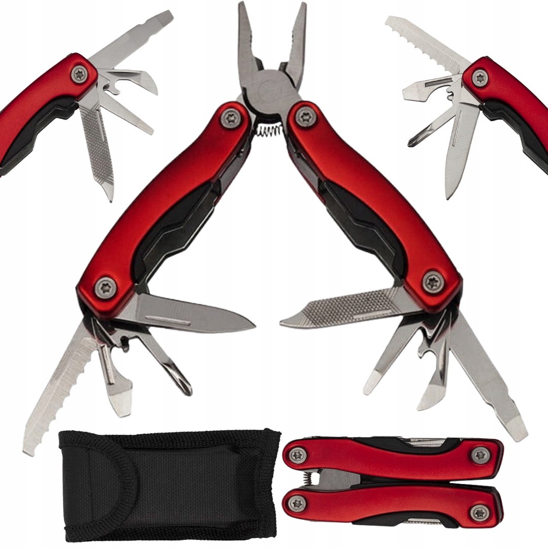 Multitool narzędzie wielofunkcyjne scyzoryk kleszcze kombinerki gift