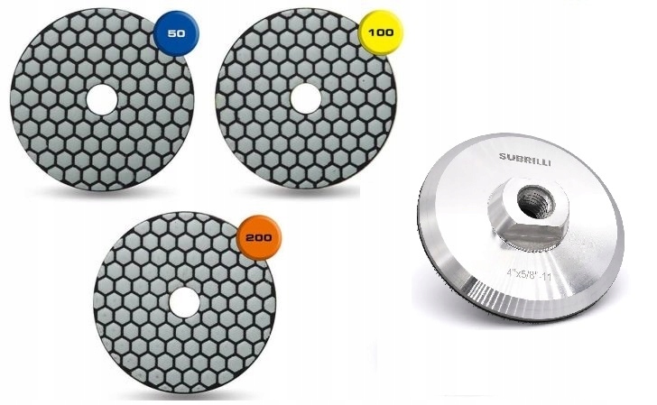 Tarcze Diamentowe Do Szlifowania Gresu Spieku Na Sucho 100mm Aluminiowy