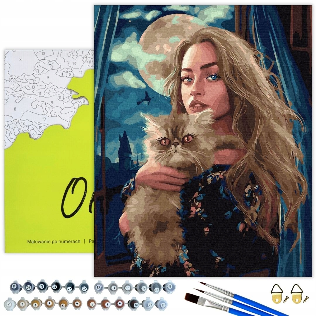 Malování Podle Čísel Žena Obrázky Pro Malování podle čísel s rámem Oh Art