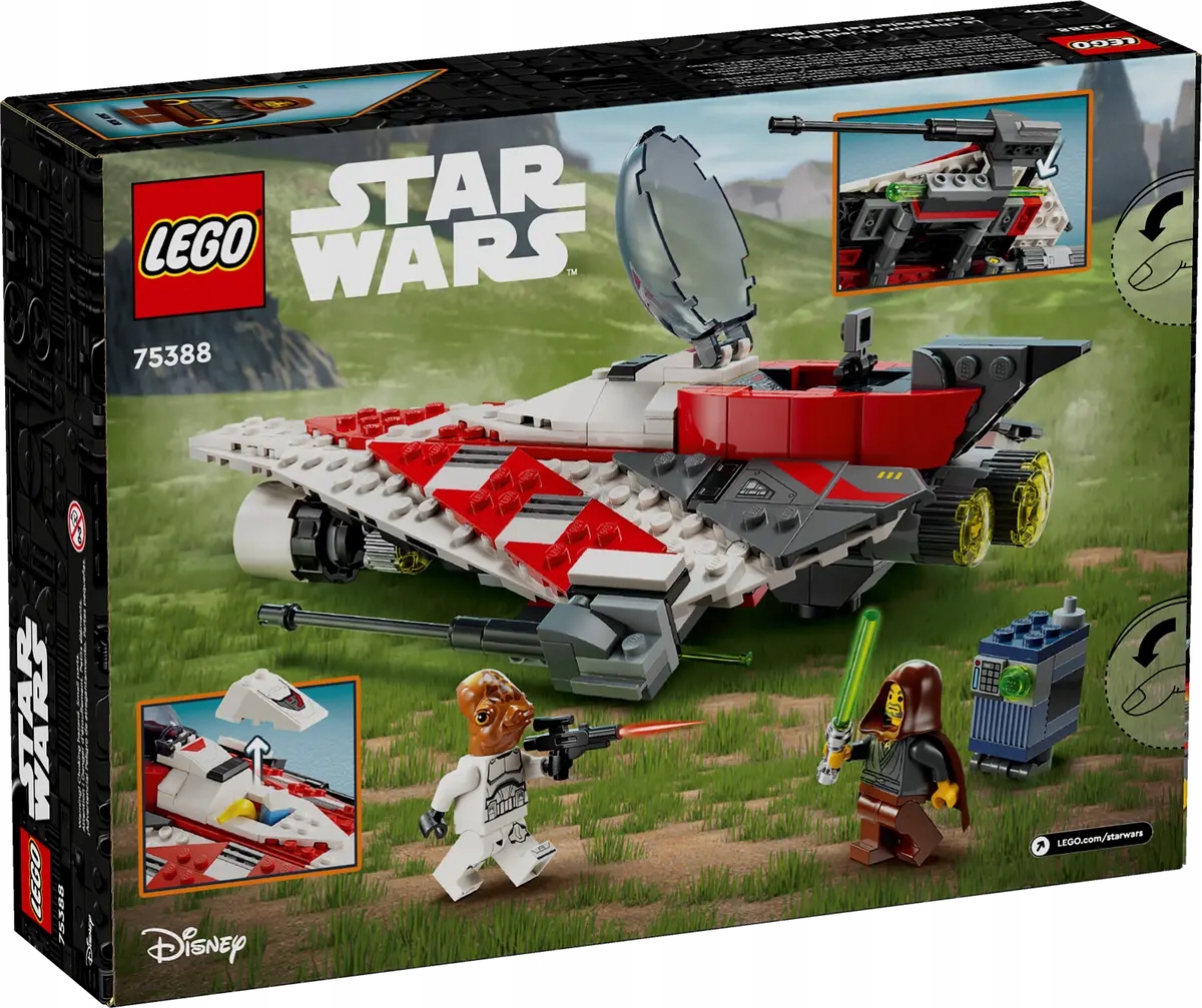 Zestaw klocków Lego Star Wars Myśliwiec rycerza Jedi Boba (75388)