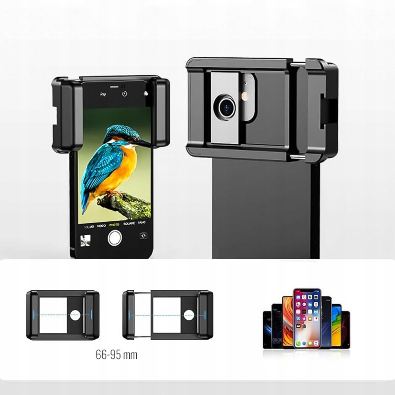 Apexel Objektiv s Zoomem 20-40x pro mobilní telefon se stativem