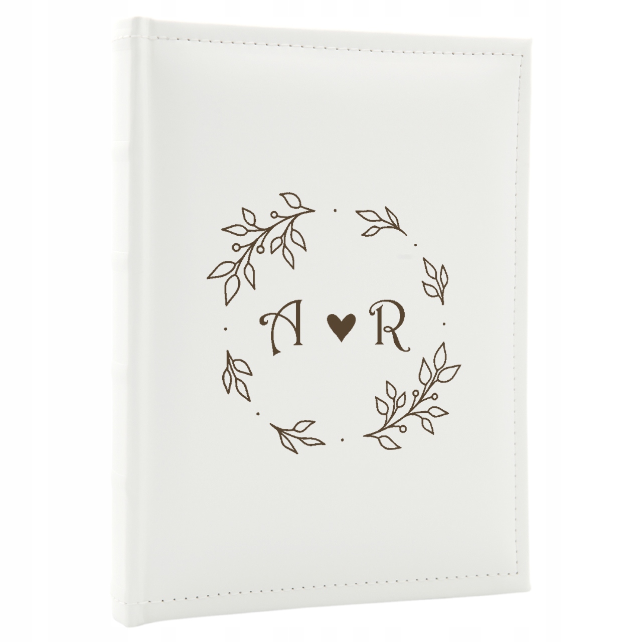 MAŁY ALBUM ŚLUBNY WSUWANY NA 100 ZDJĘĆ 10X15 PERSONALIZOWANY Z GRAWEREM