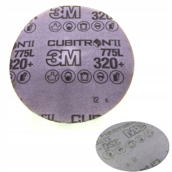 

3M 775L Hookit krążek ścierny Cubitron ii 125 p320